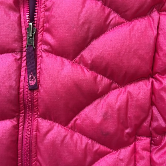 The North Face reversible pink/purple jacket, Girls L - Picture 8 of 11